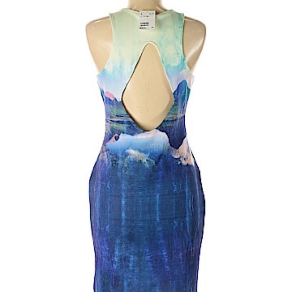 Landscape pattern dress - Picture 2 of 2